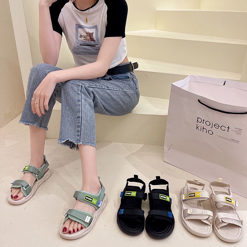 COD Sneakersdaily L005 Sandal Tali Karet Anti air / Sandal Slip / Sandal Gunung Wanita Premium