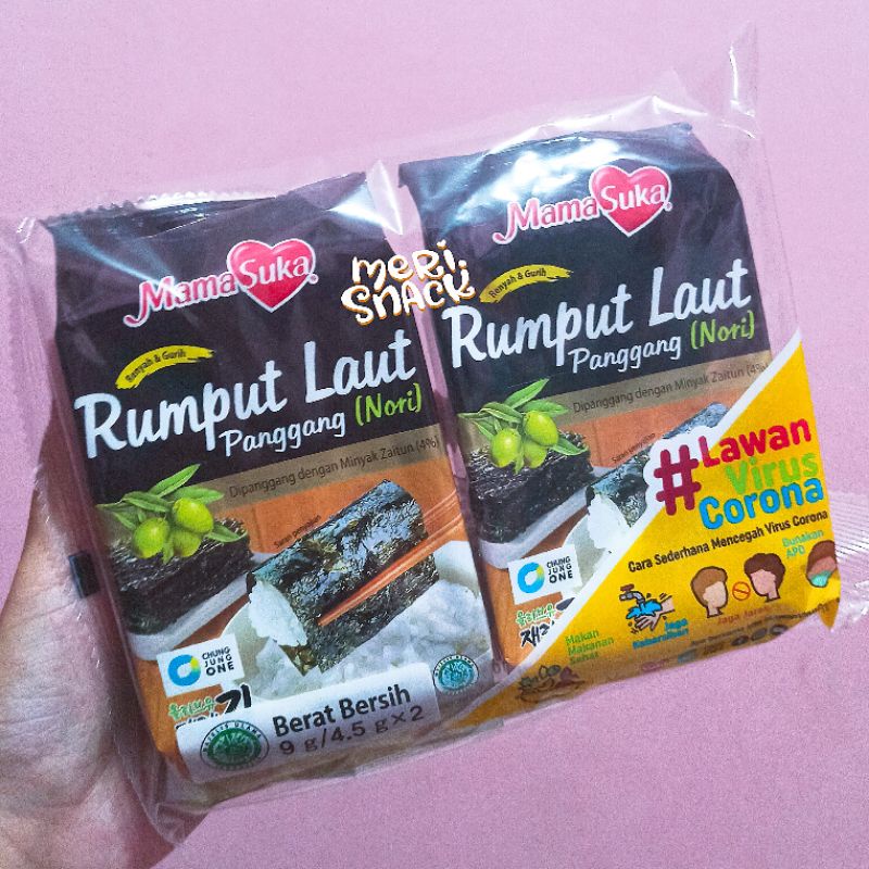 

Mamasuka Rumput Laut Original / Mama Suka Nori Original