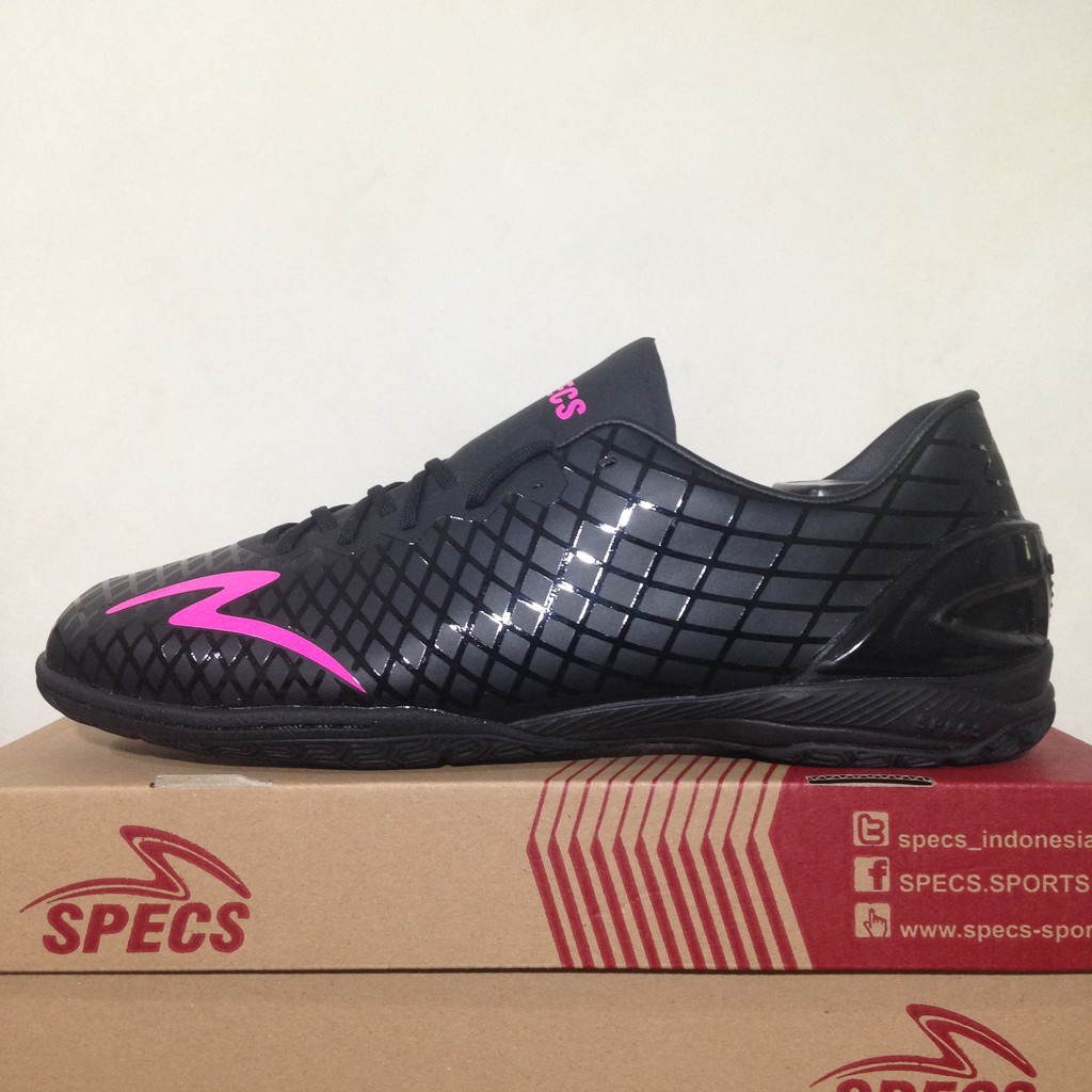 Sepatu Futsal Specs Accelerator Exocet IN Black 400679 Original BNIB Promoted