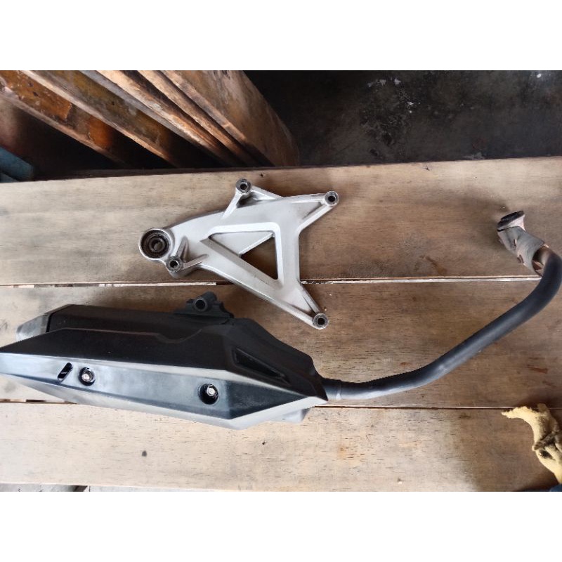 knalpot vario 150 new original copotan plus arm
