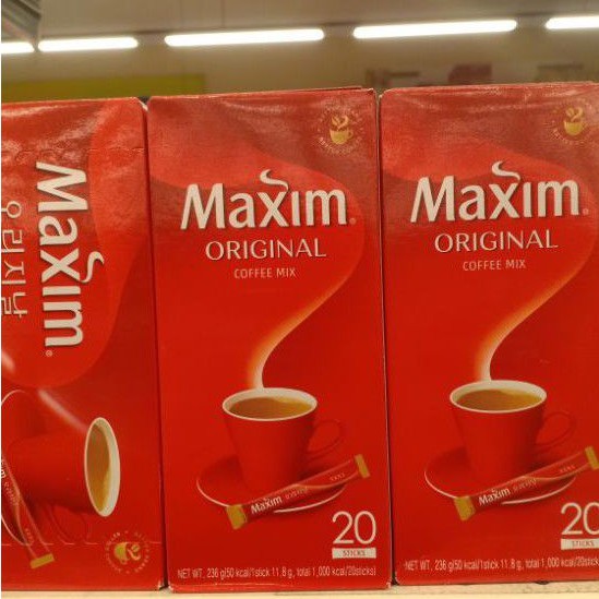 

maxim original coffe mix 20 sticks