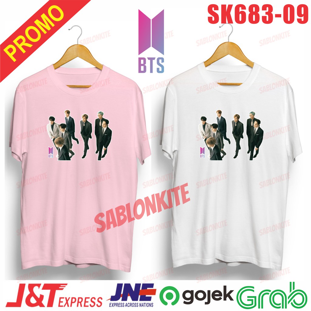 murah!!! kaos KPOP member SK683 unisex combed 30s