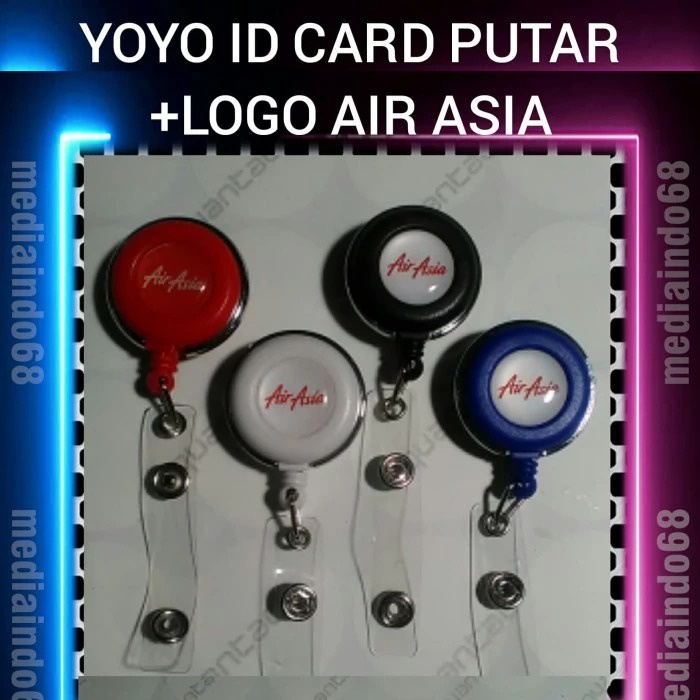 

YOYO ID CARD PUTAR+LOGO AIRASIA