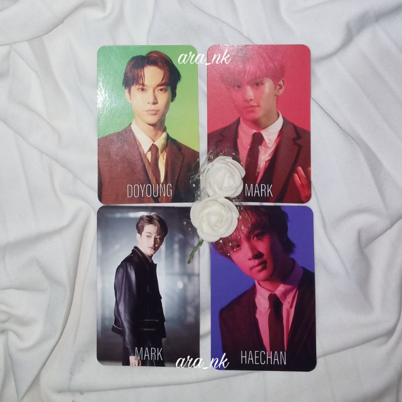 Photocard nct127 loveholic doyoung mark haechan