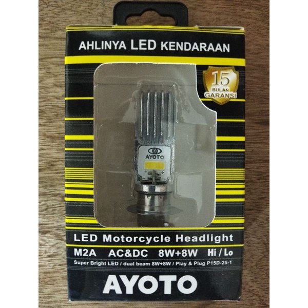 lampu led ayoto motor bebek