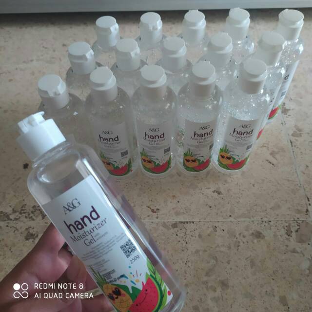A&G hand sanitizer gel 250ml
