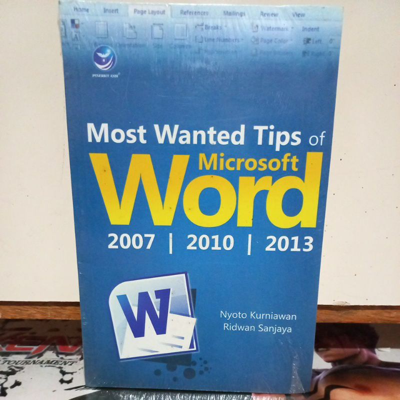 Buku Komputer - Most Wanted Tips of Micrisoft Word 2007,2010 ,& 2013