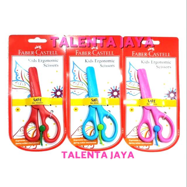 

MG - GUNTING FABER-CASTELL ANAK ERGONOMIC