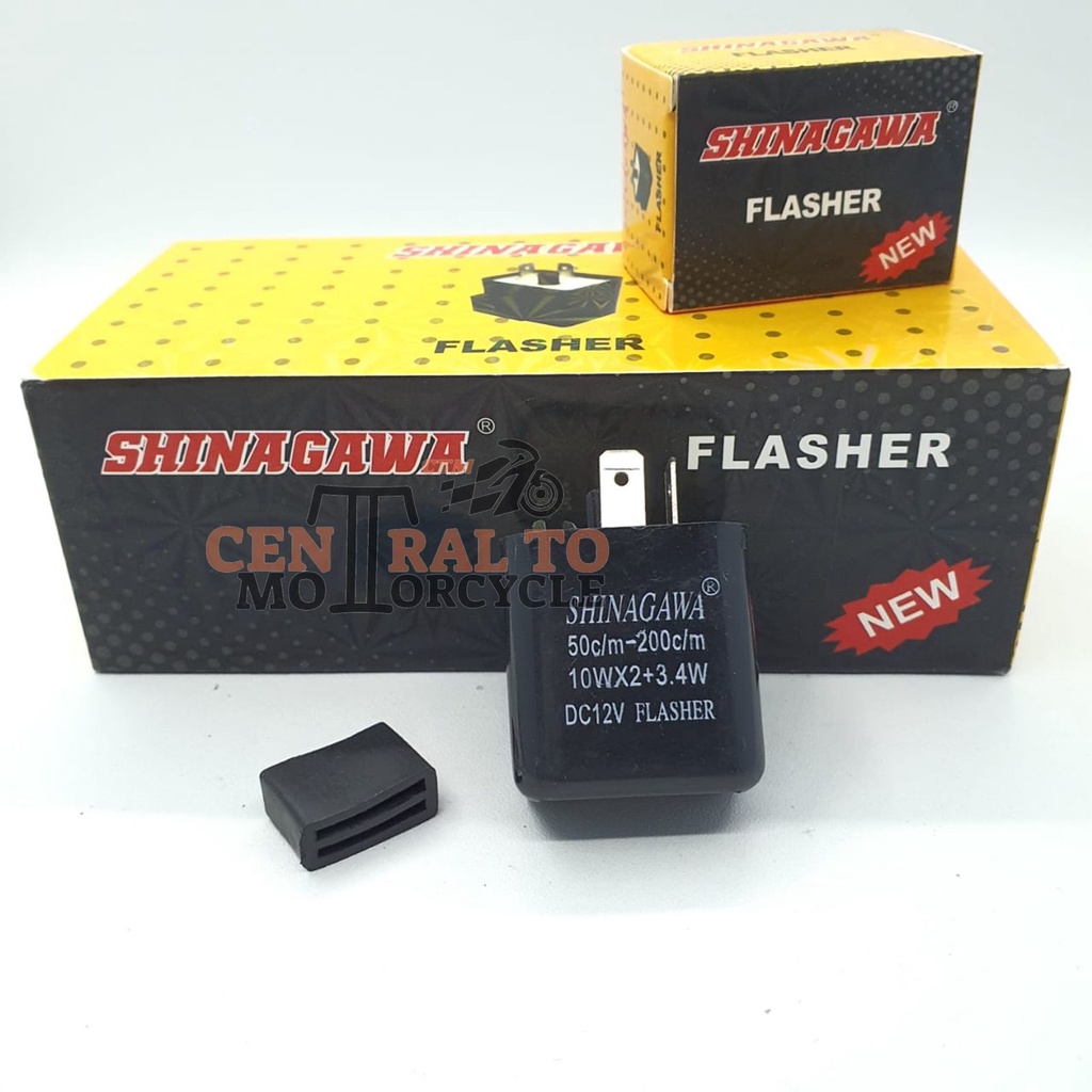 FLASER SEN FLASHER SEIN SHINAGAWA BISA ATUR STELAN LUAR KEDIP SEN CEPAT ATAU LAMBAT 12 VOLT BISA UNTUK SEMUA MOTOR