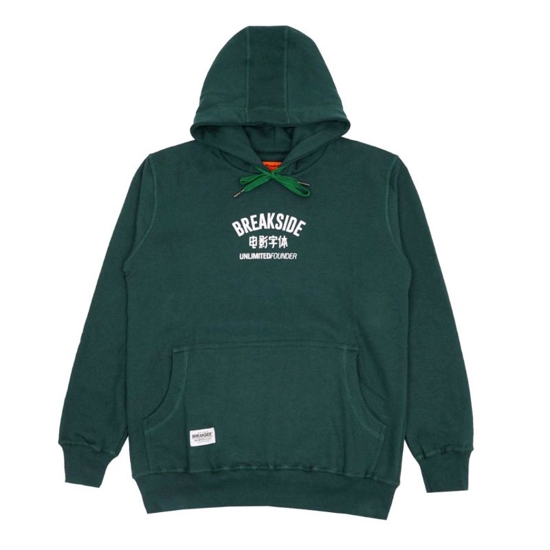 Breakside hoodie Pullover Unlimited Founder Green