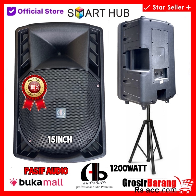 Speaker pasif 15inch Ab Pro Model Rcf Original free stand original