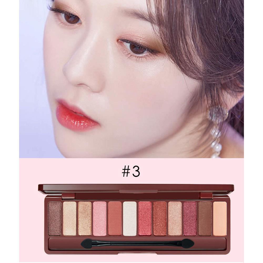 LAMEILA Eyeshadow Pallete 12 Warna Original La Mei La Eye Shadow