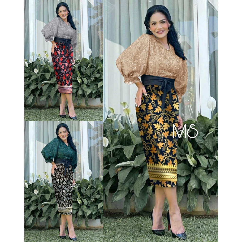 "DRESS KD BATIK / SETELAN BATIK WANITA / KEBAYA BATIK WANITA / DRESS BATIK WANITA MODEL BARU / FASHI
