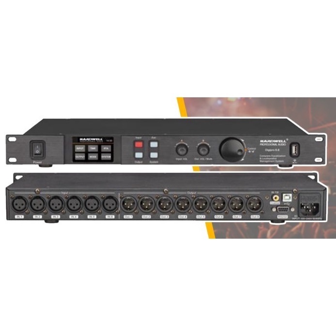 Management Audio HARDWELL DIGIPRO 8.8 DLMS 8 In 8 Out Digital management hardwell