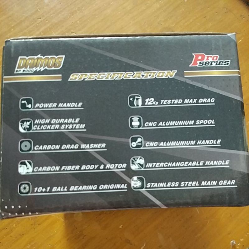 Reel Daido Daimos Pro Series power handle