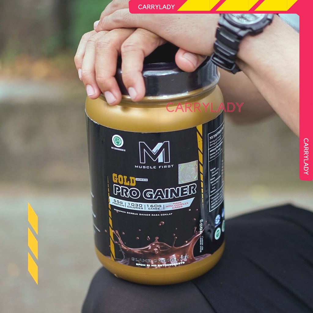 [PROMO] M1 Muscle First Gold Pro Mass Gainer 2 Lbs 2lbs Penambah Berat Badan Progainer Evomass MuscleFirst