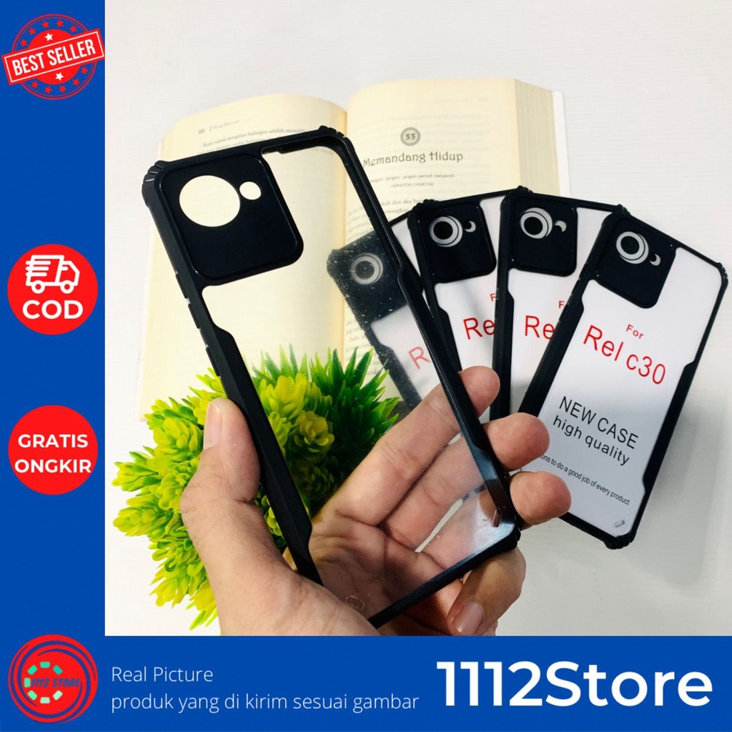 1112 New Case Realme C30 - silikon Realme C30 - softcase Realme C30 - bumper case realme c30 - realm