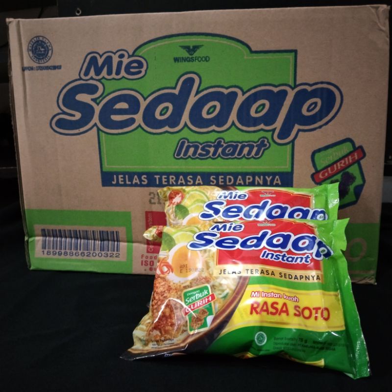 

Mie Sedaap Soto Mie Instan Rasa Soto