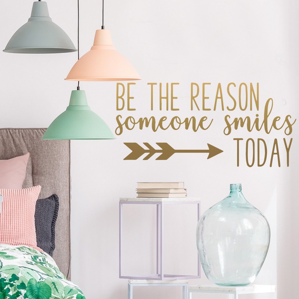 Stiker Dinding Kamar Tidur Anak Reason Quote Sentence Wall Sticker Removable Decor For Living Room B