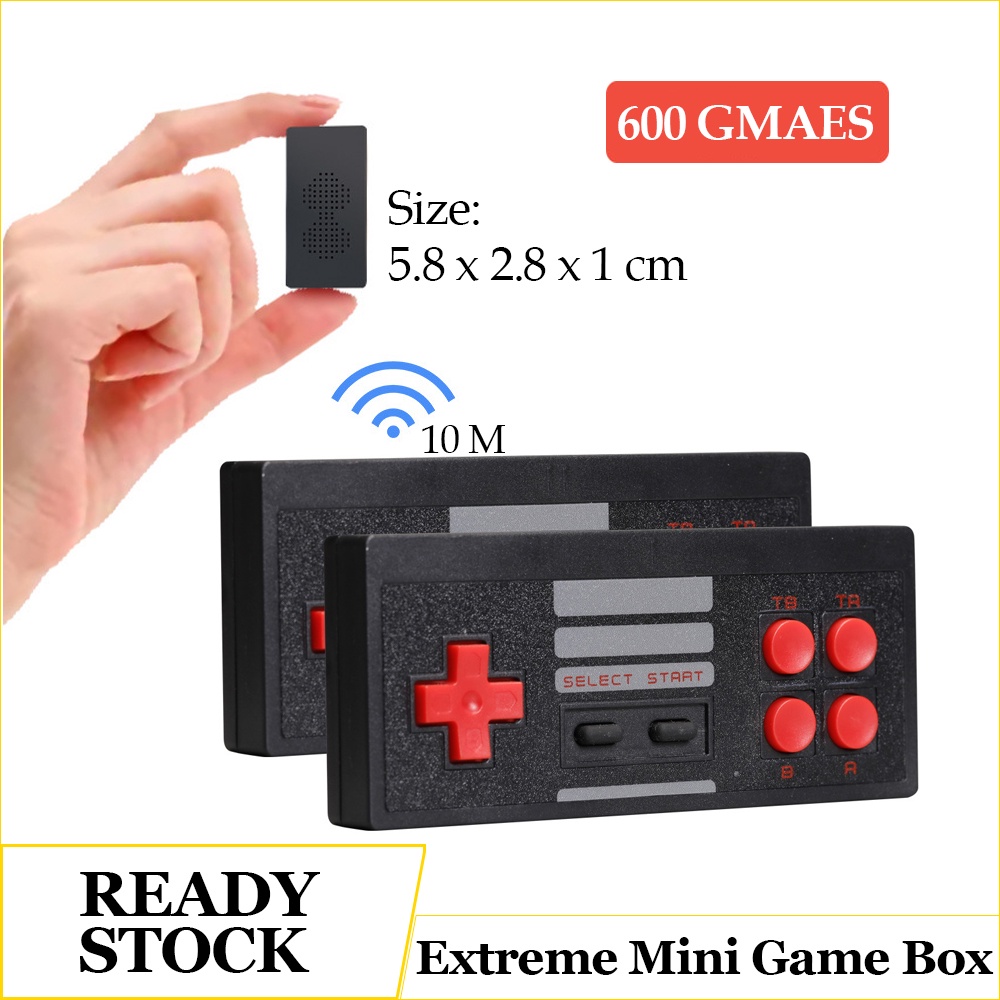 EXtreme Mini Game Box Retro Game Console TV Nintendo NES Clone 620 Classic Games