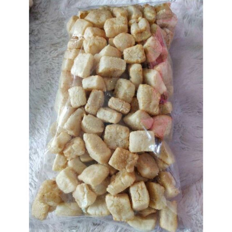 krupuk tahu kotak  /kripik tahu murah