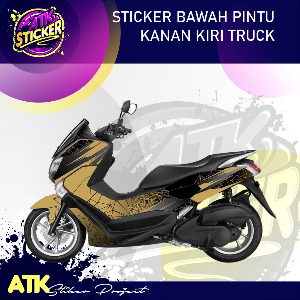 Jual Decal Nmax FullBody "Batik" (bisa custom warna sesuai keinginan