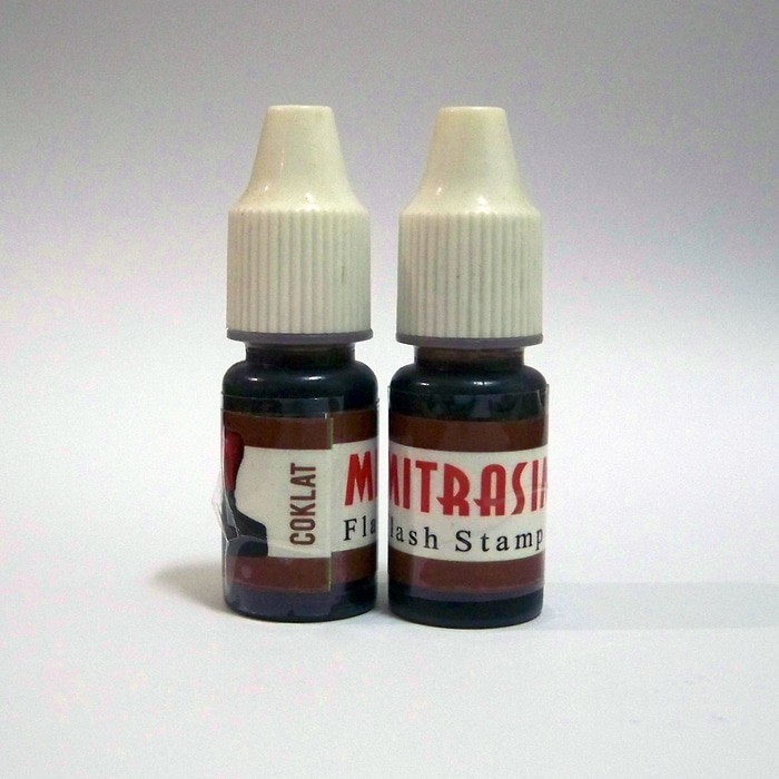 

Tinta Stempel Flash Warna Coklat