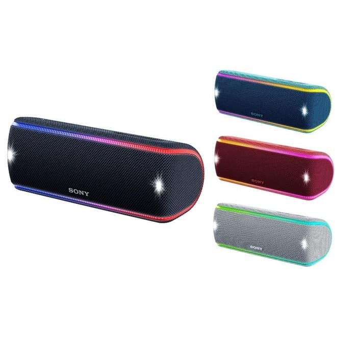 Sony SRS-XB31 Extra Bass Portable Bluetooth Speaker - Merah