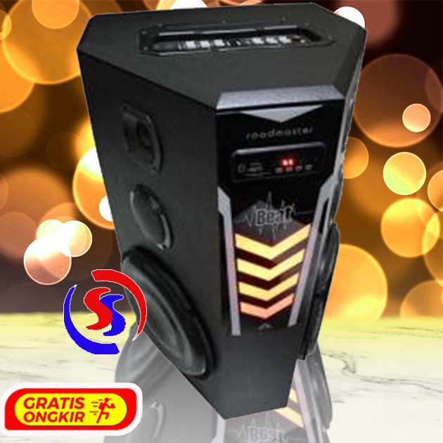 KHUSUS JATIM  SPEAKER BLUETOOTH PRO BEAT 10 ROADMASTER GARANSI RESMI