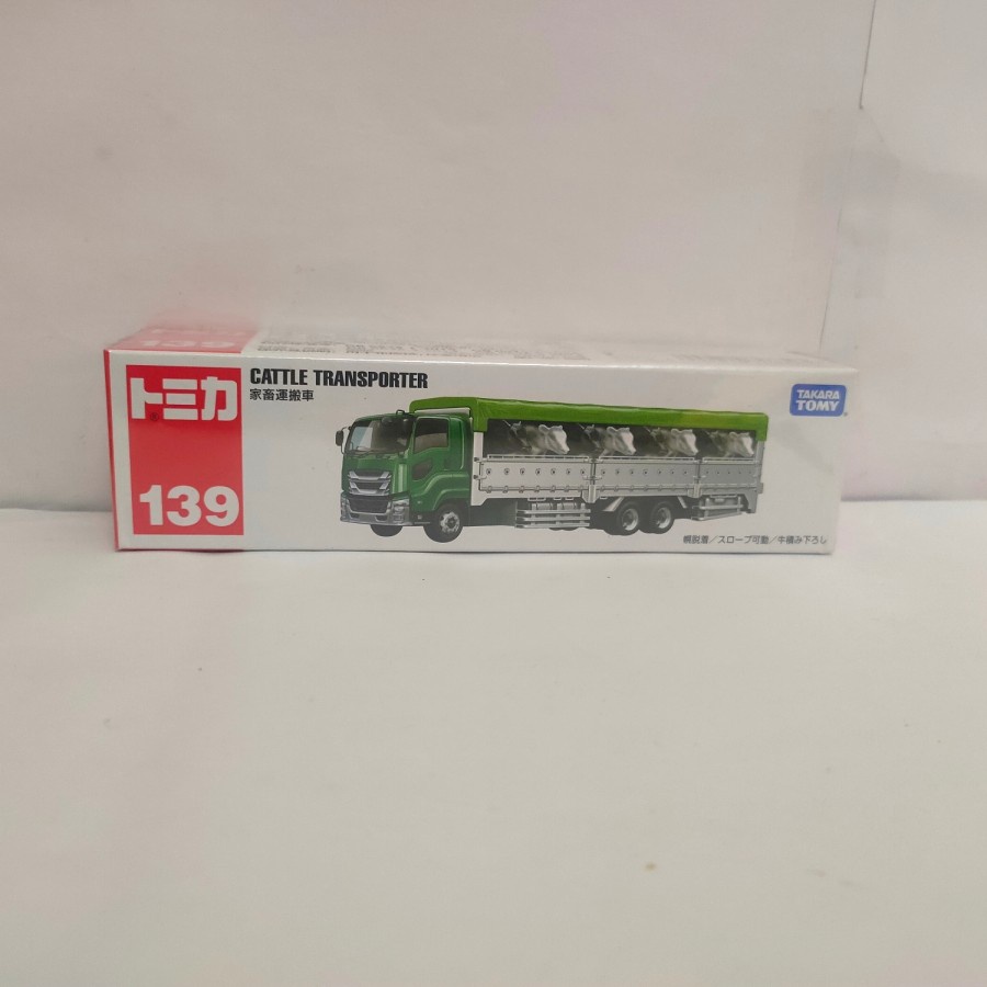 Tomica Long No 139 Cattle transporter truck diecast truk harga murah