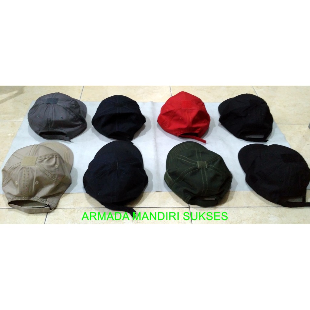 Topi Tactical Digital Warna Polos - Topi Kanvas Tactical