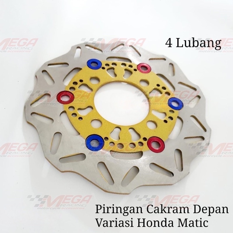 Piringan Cakram Depan Variasi Honda Beat - Vario 125 - Vario 110 Fi  - Vario Beat Fi - Scopy - Spacy