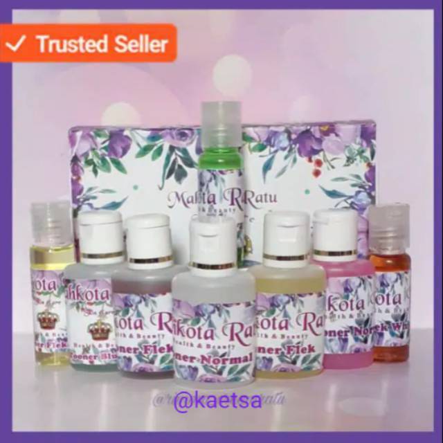 Toner Mahkota Ratu normal, flek, jerawat