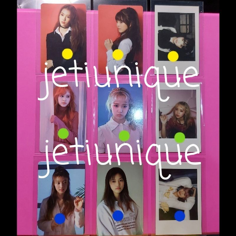 WEKI MEKI Lucky Album Photocard PC [Lucy, Suyeon, Elly, Yoojung, Doyeon, Lua]