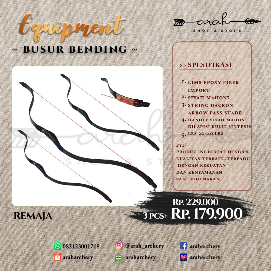 Busur Bending Remaja