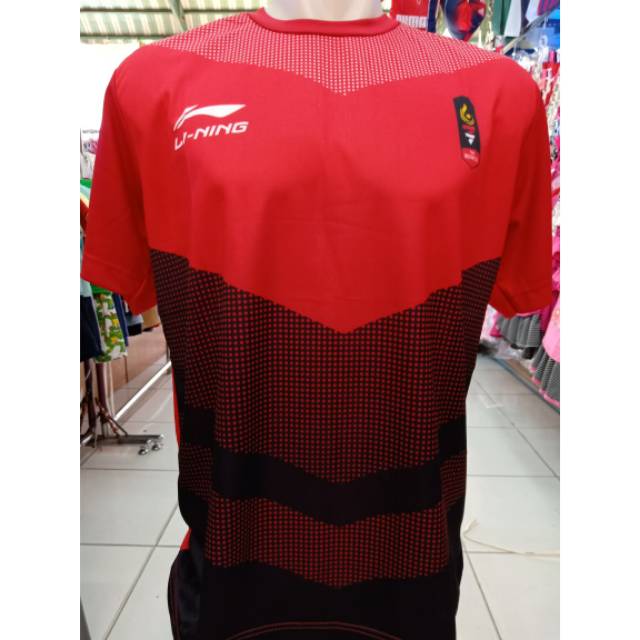 Jersey atasan badminton timnas indonesia