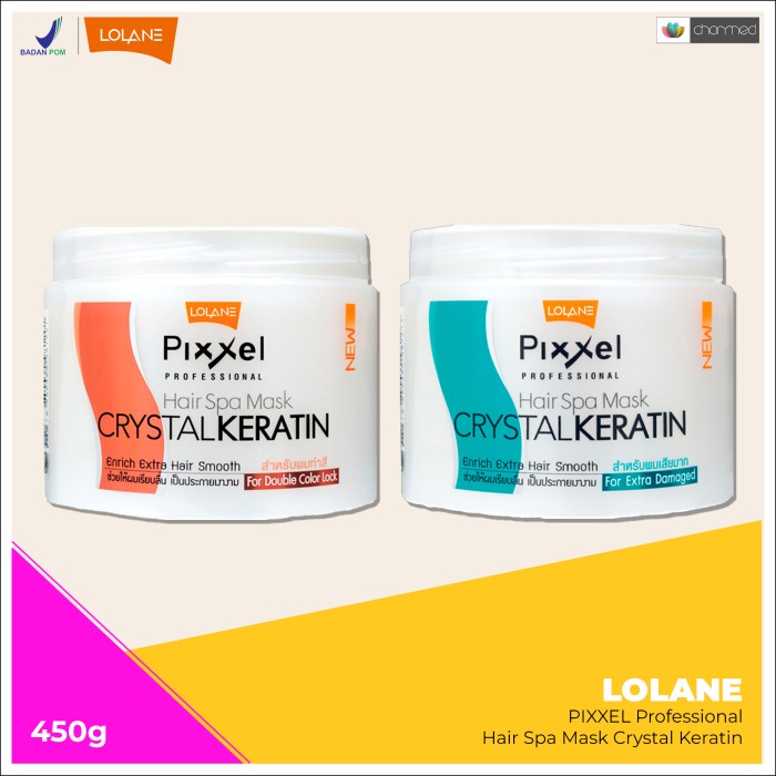 LOLANE PIXXEL Hair Spa Mask Crystal Keratin 450ml