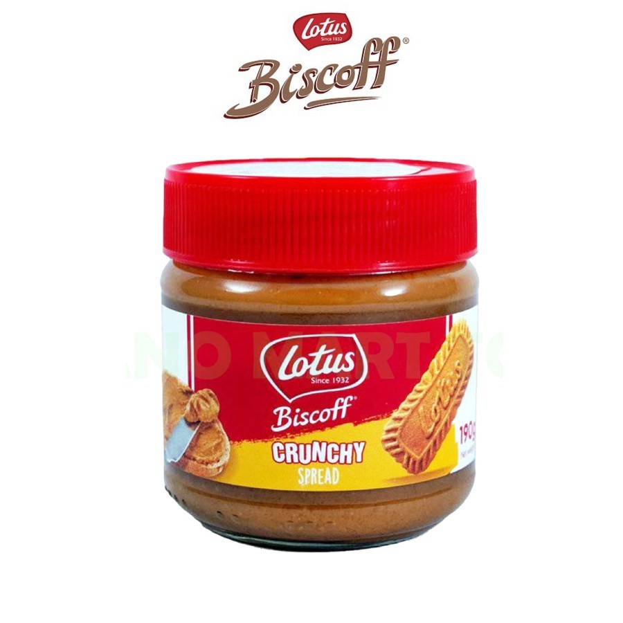 LOTUS BISCOFF CRUNCHY SPREAD 190gr / LOTUS BISCOFF SPREAD 200gr