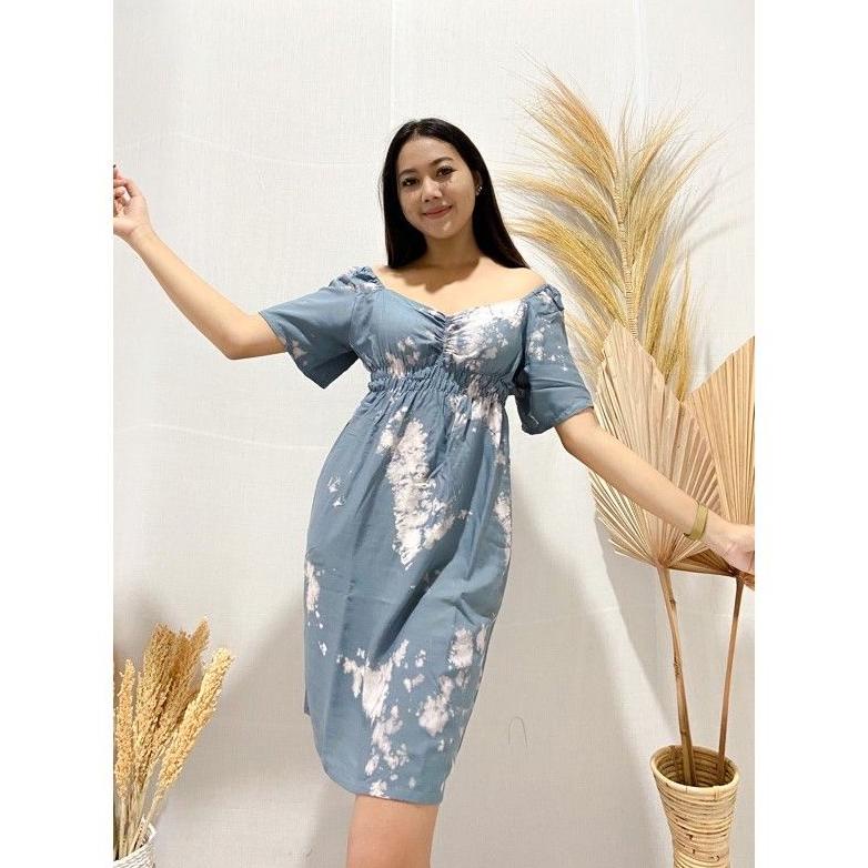 Daster Zhara Motif Tie Dye Bali | Baju Murah Motif Terlaris | Daster Bali