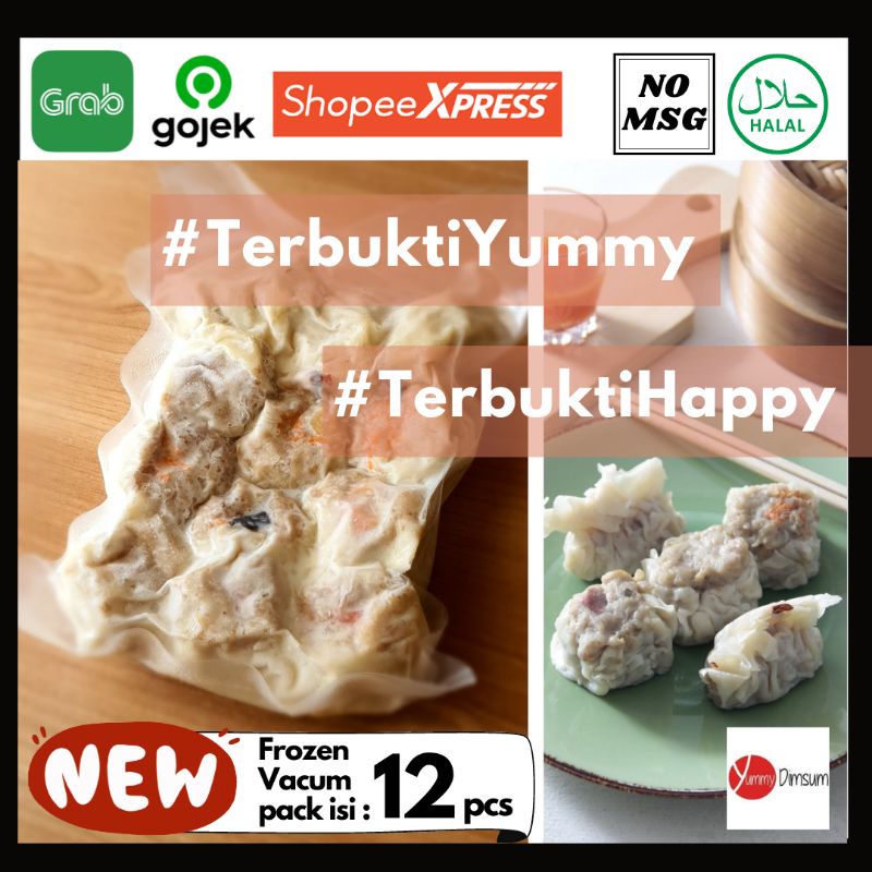 

DIMSUM Isi 12 Frozen Halal Tanpa MSG Dimsum Siomay Ayam Premium Quality by Yummy Dimsum