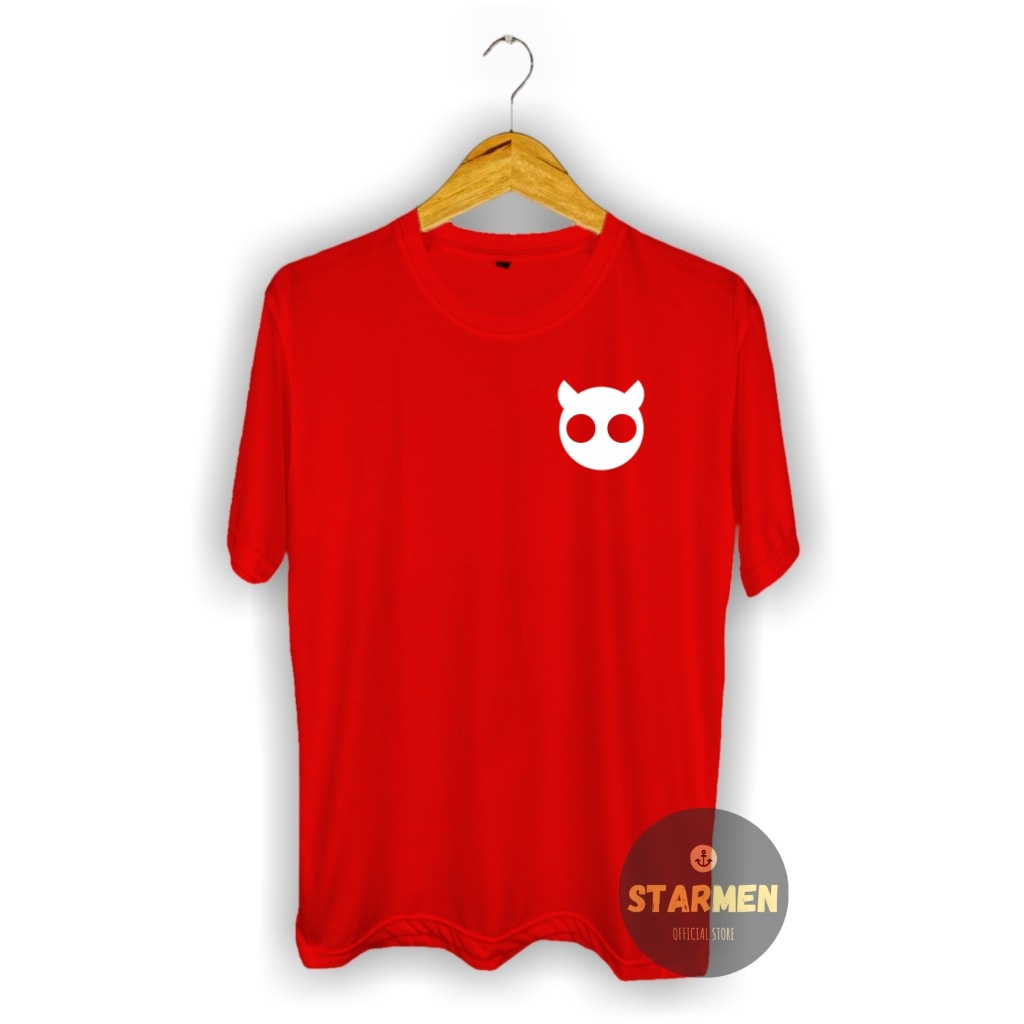 Kaos Distro Pria T-Shirt Motif Kata Kata DEVIL