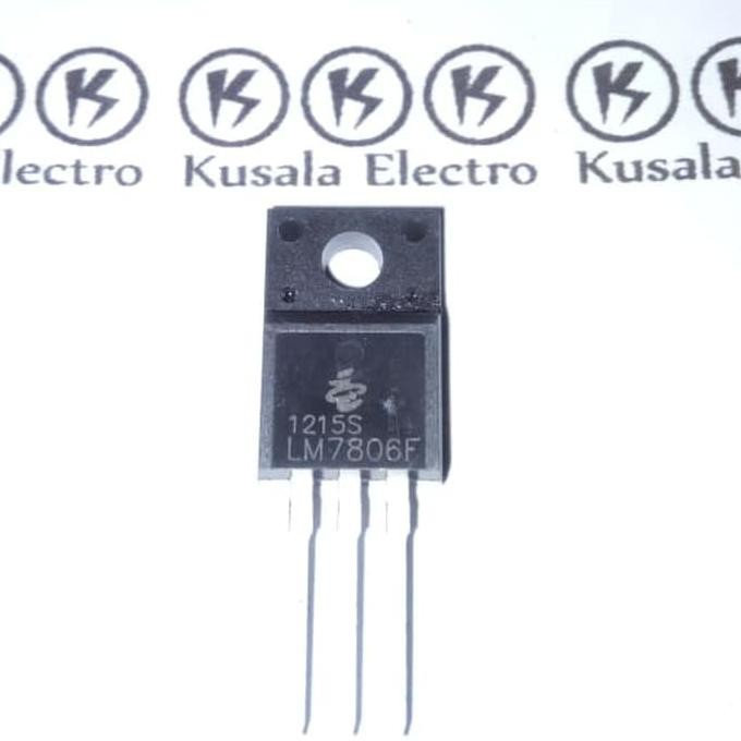 Hanya Disini] Ic Regulator Lm7806F / Ic 7806