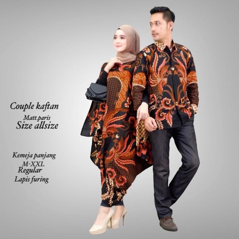 COUPLE BAJU KONDANGAN BATIK| BATIK SARIMBIT BAJU PESTA MODERN