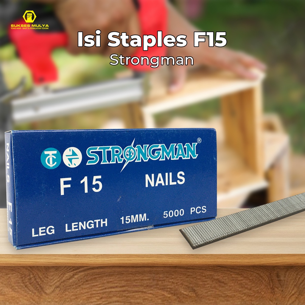 

Isi Staples / Paku Tembak F15 Strongman