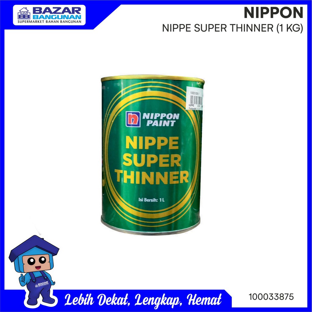 Jual Nippon Paint - Thinner Tiner Pengencer Cat Nipponpaint Nippe Super ...