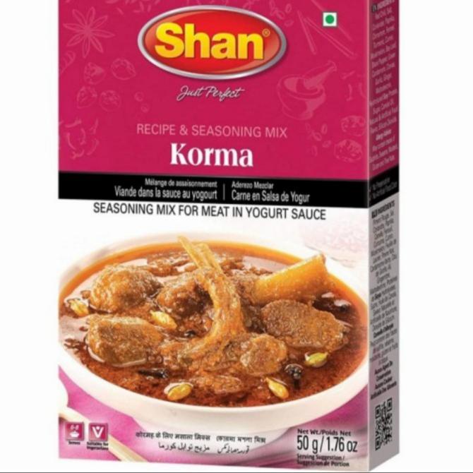 

:0:0:0] SHAN KORMA MIXET FOR MEAT / BUMBU CURRY SHAN IMPORT