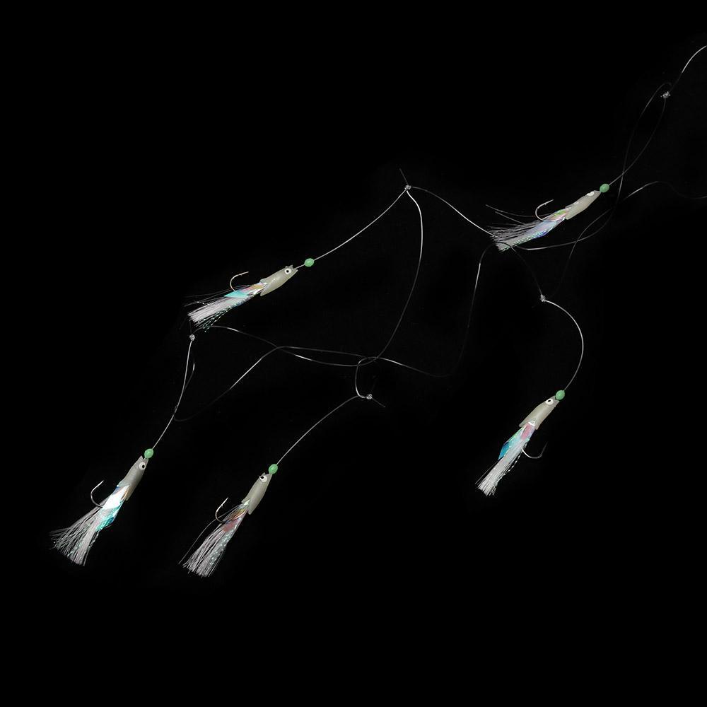 Solighter 5Pcs / Set Umpan Pancing Softlure Tiruan Bentuk Ikan Bahan Silikon