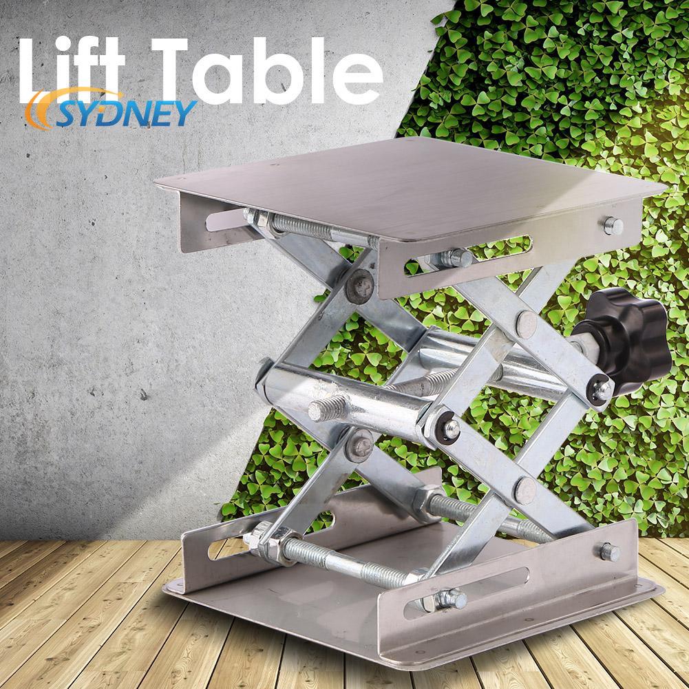 In Stock Aluminum Router Lift Table Woodworking Engraving Lab Lifting Stand Rack Shopee Indonesia