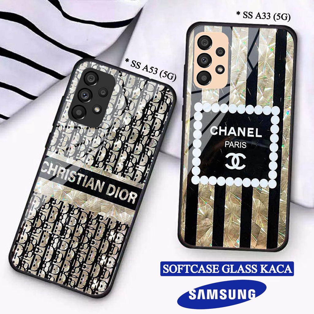 Softcase Glass Kaca  SAMSUNG A33(5G) A53(5G) - Casing HP SAMSUNG A33(5G) A53(5G) [ S03 ].