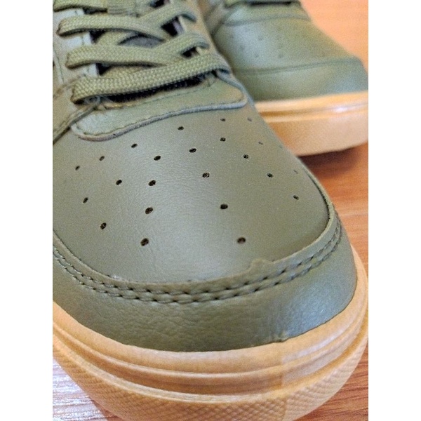 Aerostreet Hoops Low Olive Gum BNIB - Sepatu Sneakers